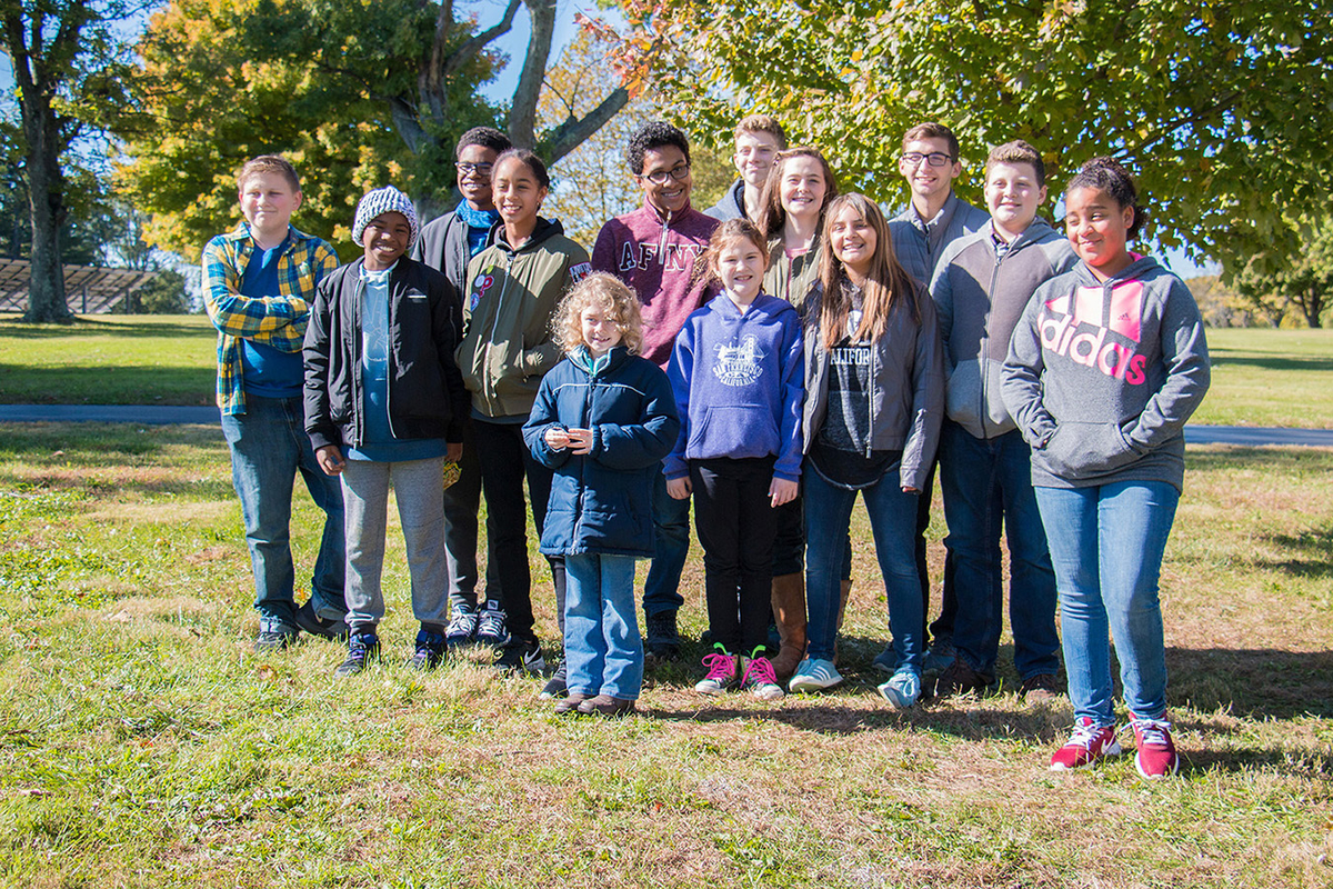 Digital Academy students visit the Ohio Caverns TRECA