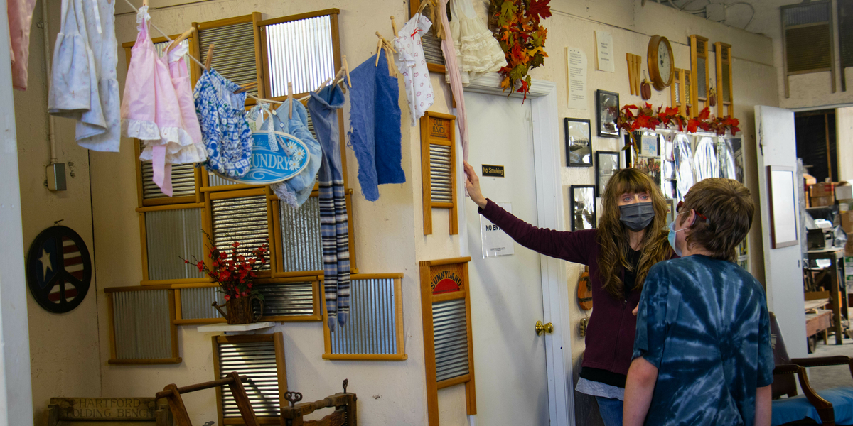 Students Visit the Columbus Washboard Company TRECA