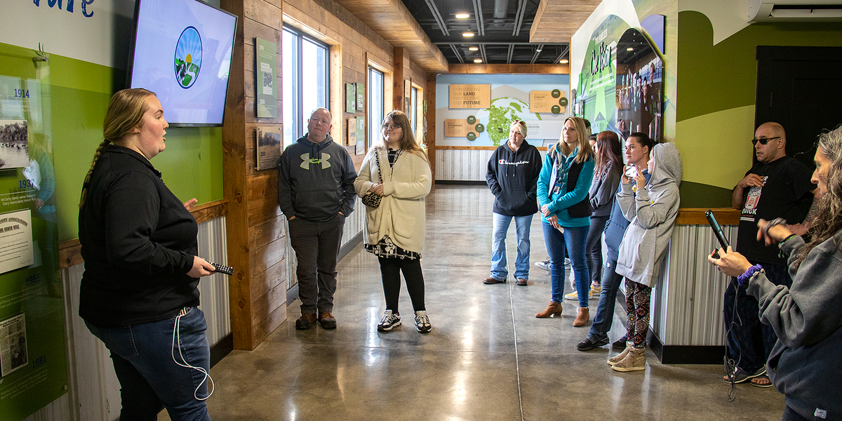 Students Visit MVP Dairy TRECA